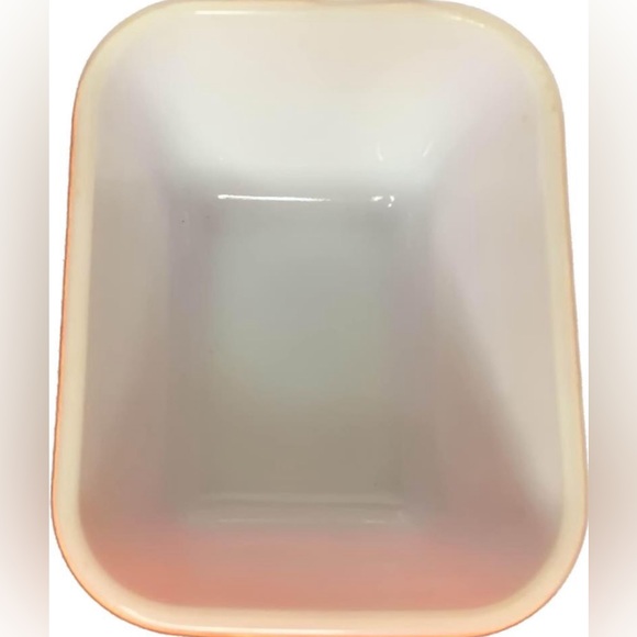 Vintage Pyrex Glass Refrigerator Dish Primary Red #501B NO LID - Picture 4 of 5